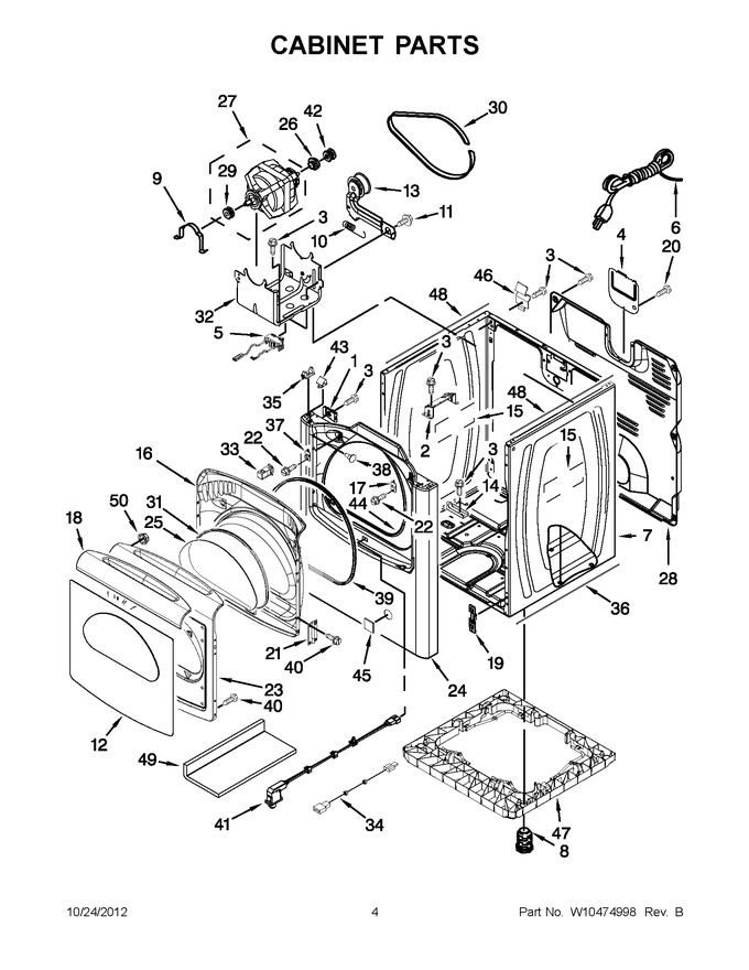 Diagram for WGD8800YC1
