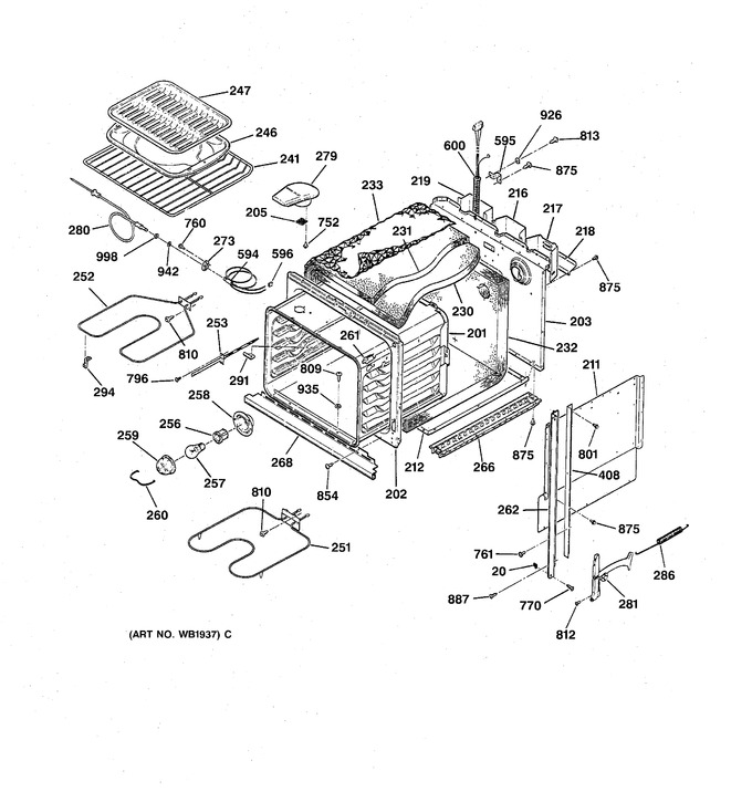 Diagram for ZEK735WP5WG