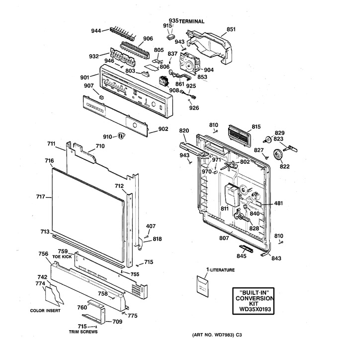 Diagram for GSC1200T04WH