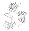 Diagram for 1 - Escutcheon & Door Assembly