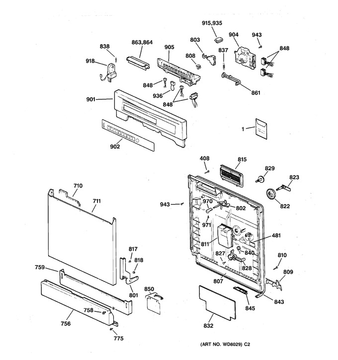 Diagram for GSD4310Z00AA