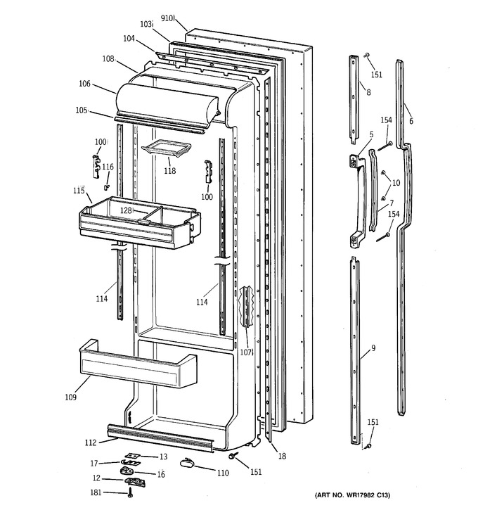 Diagram for TFX25ZPZBWW