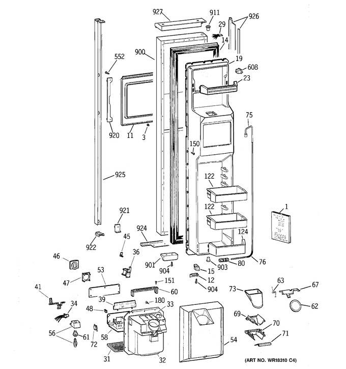 Diagram for TPX24BPZBWW