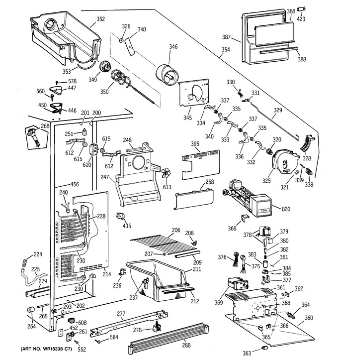 Diagram for CSX22GRXDWW