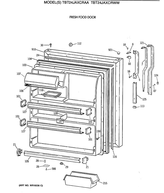 Diagram for TBT24JAXCRAA