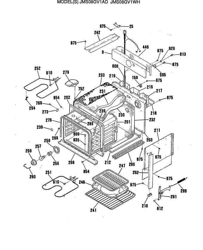 Diagram for JMS08GV1WH