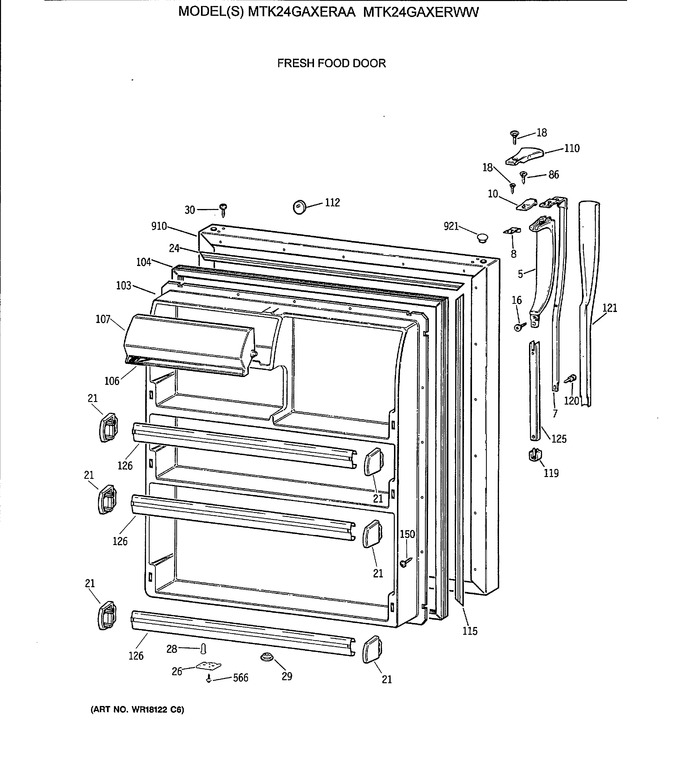 Diagram for MTK24GAXERAA