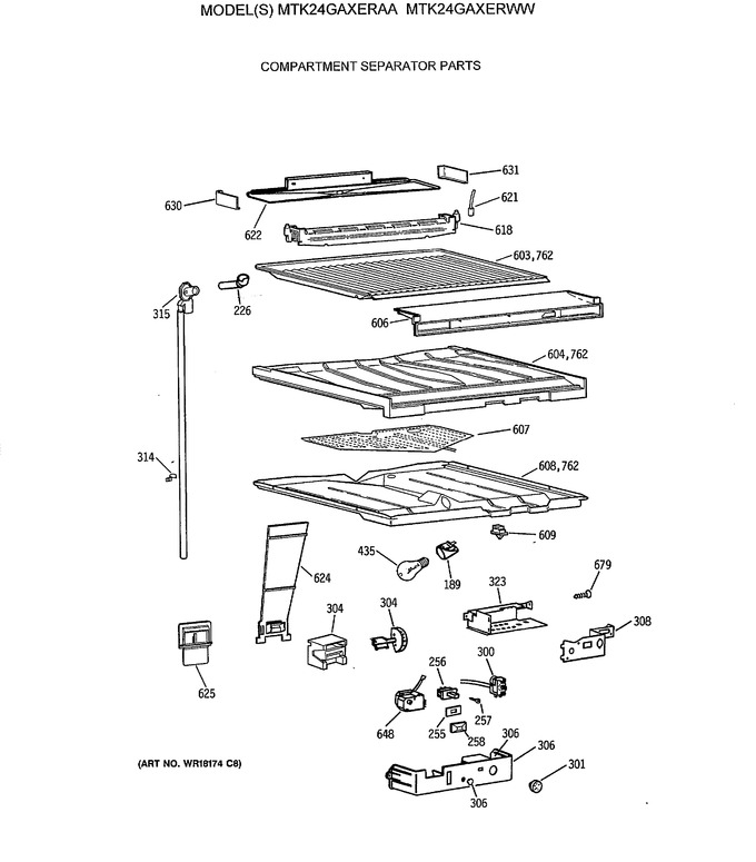 Diagram for MTK24GAXERWW