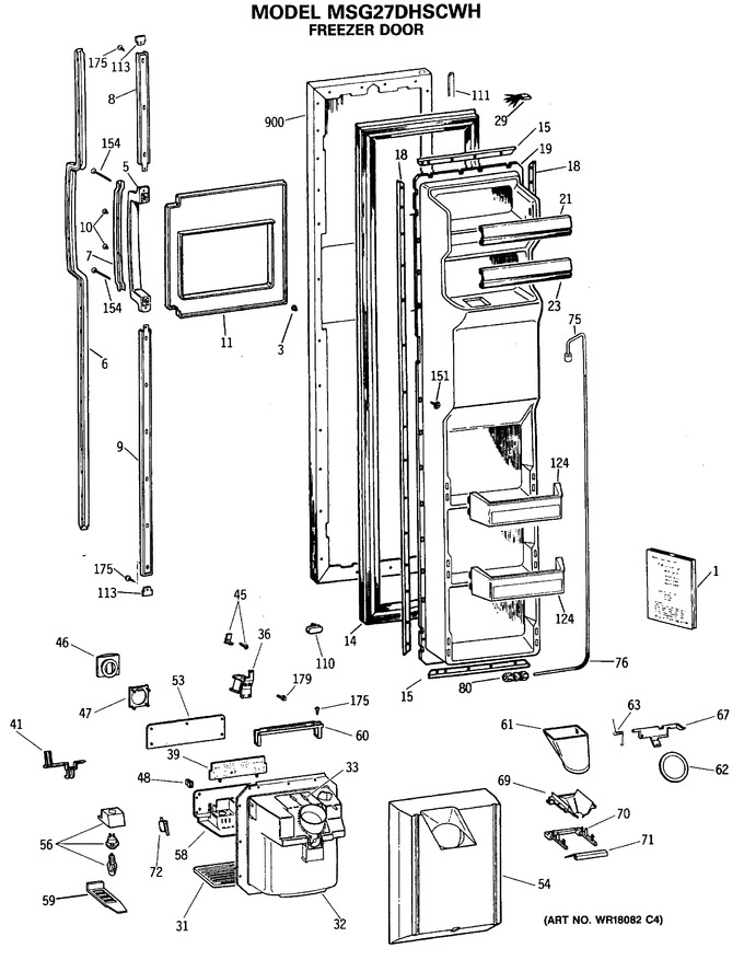 Diagram for MSG27DHSCWH