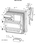 Diagram for 2 - Fresh Food Door