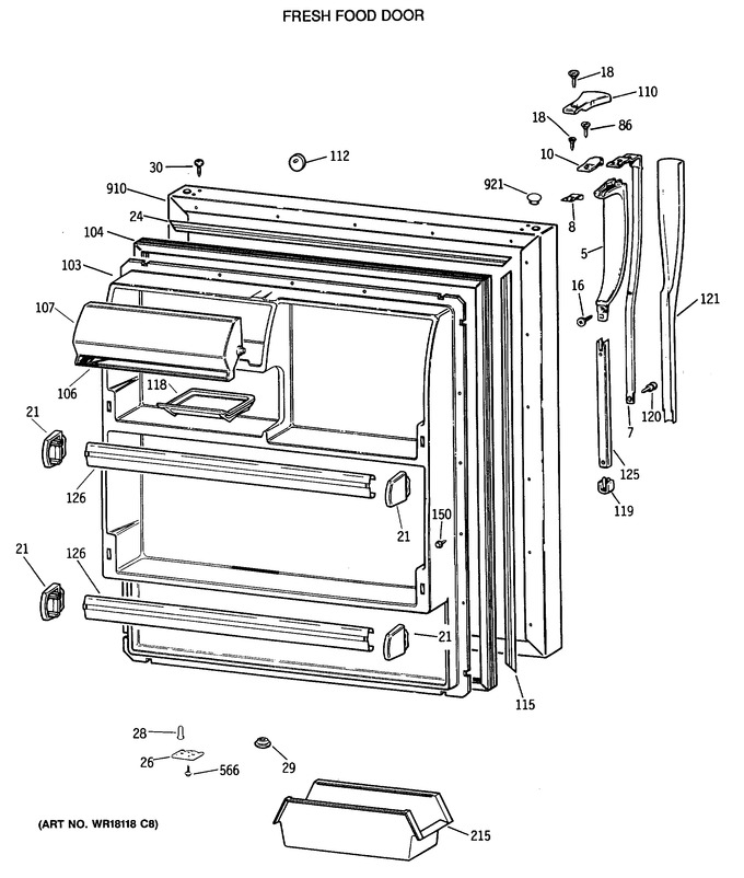 Diagram for MTX18GASVRAD