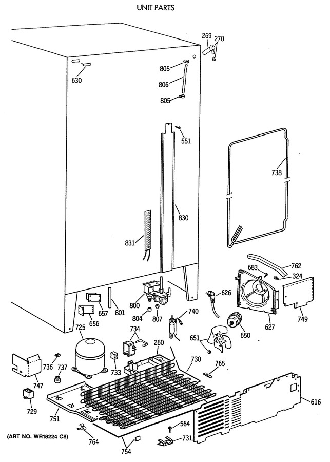 Diagram for CSK27PFXAWW