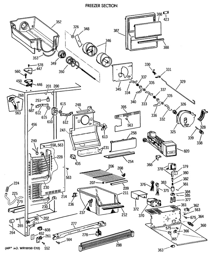 Diagram for MSG22GRTCWH