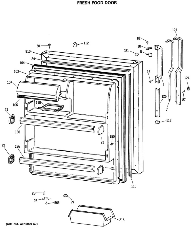 Diagram for TBX18DASARWH