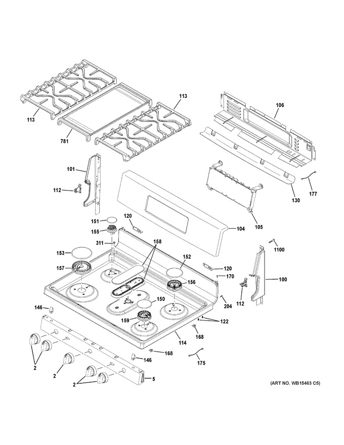 Diagram for JGB860DEJ5BB