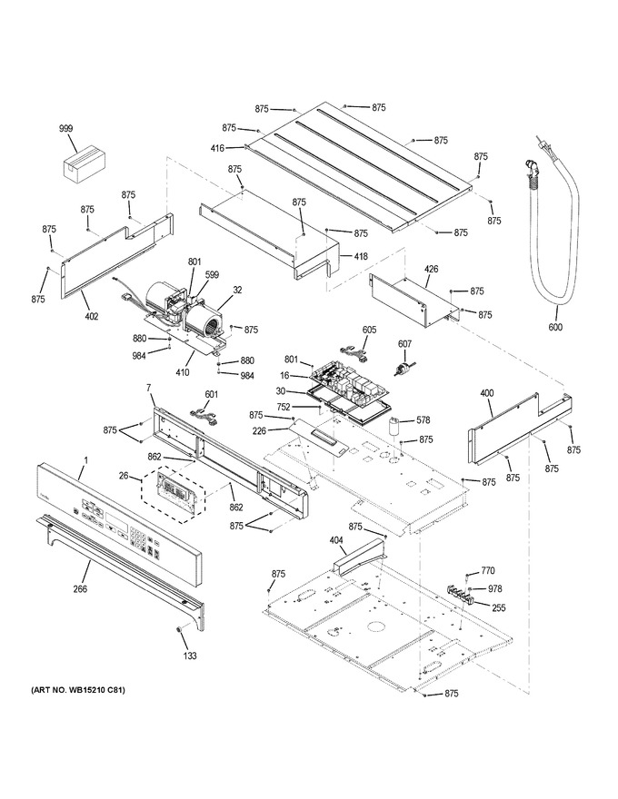 Diagram for PT7050DF8WW