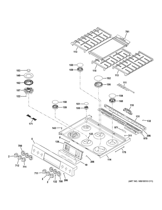 Diagram for CGS986EEL1DS