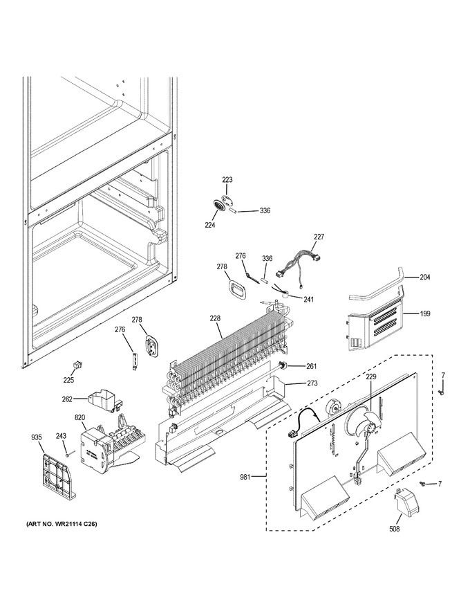 Diagram for GDE21EGKFRWW