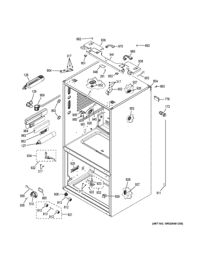 Diagram for GFE26GGKHBB