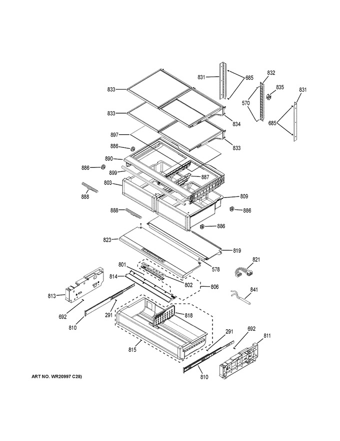 Diagram for CFE28UELEDS