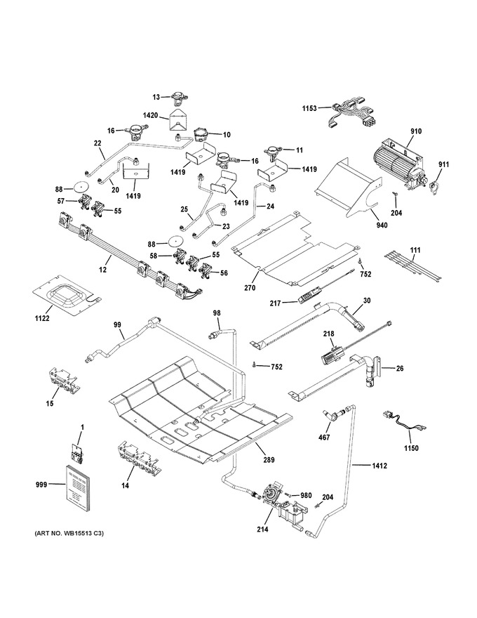 Diagram for JGS760BEL2TS