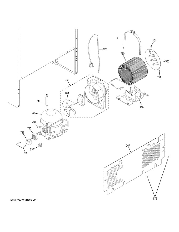 Diagram for GTE18ITHRRWW