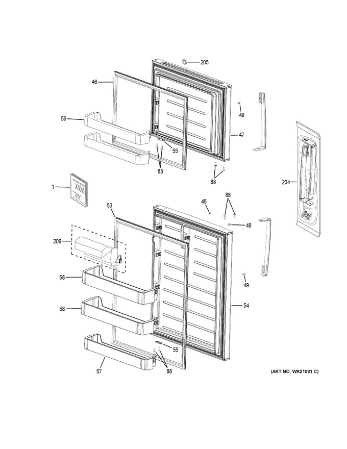 Diagram for GIE21GTHEWW