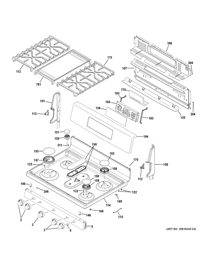 Diagram for JGB700EEJ5ES