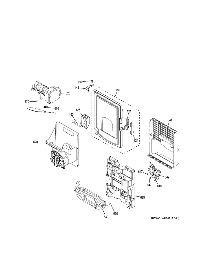 Diagram for GFE28GMKLES