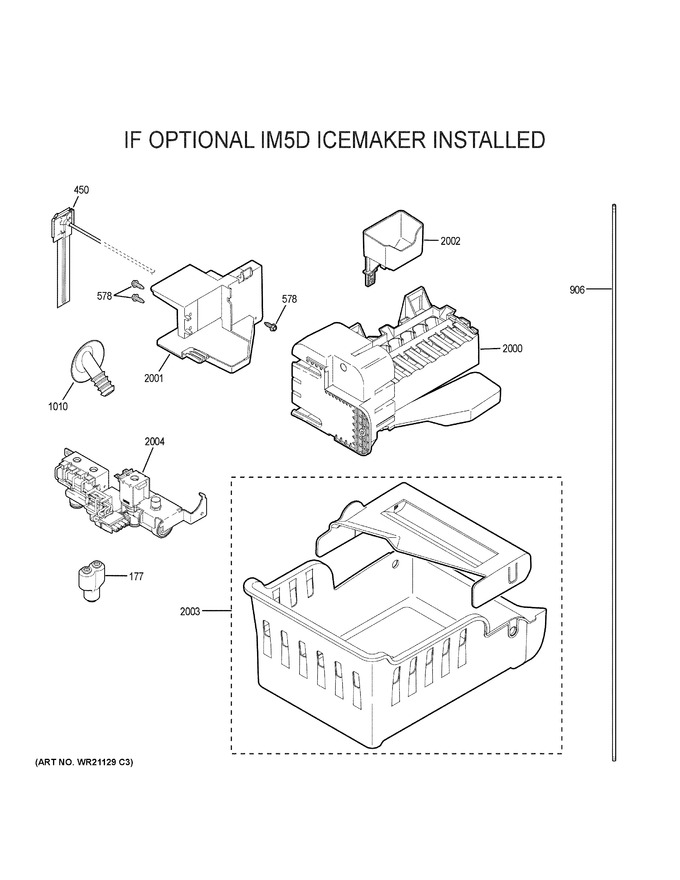 Diagram for GFE28HMKMES