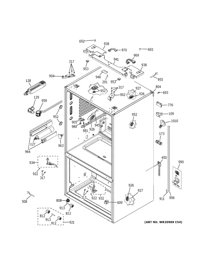 Diagram for PWE23KMKNES