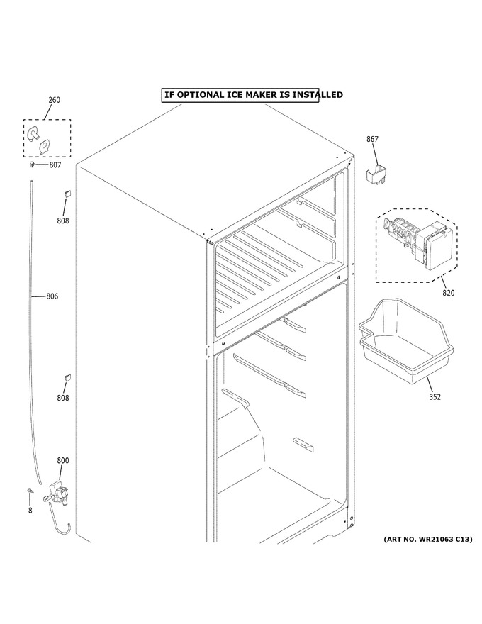 Diagram for HPE16BTNBLWW