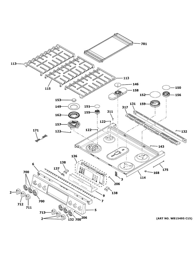 Diagram for PGS960EEL3ES