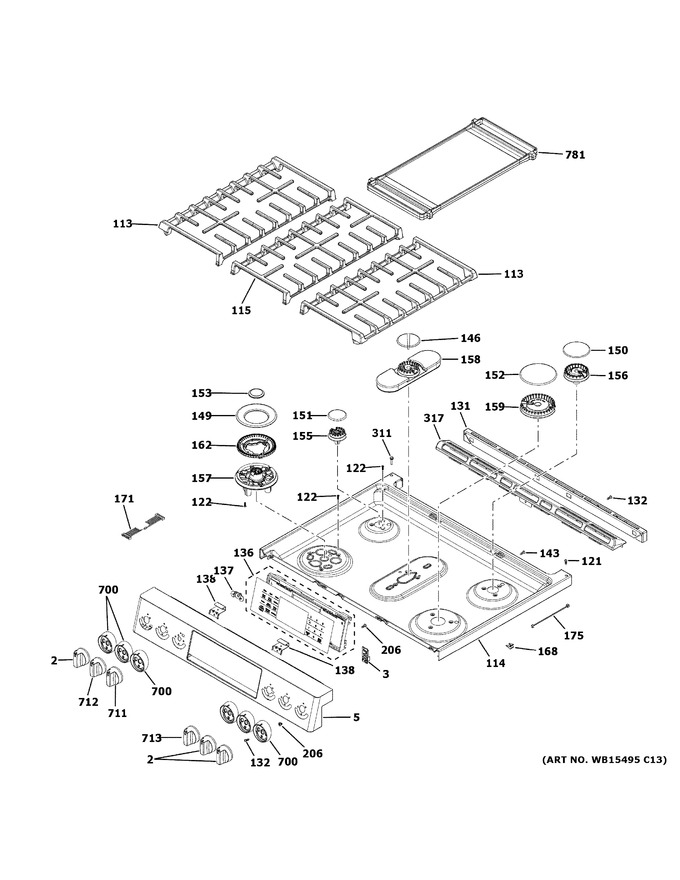 Diagram for PGS930FEL3DS