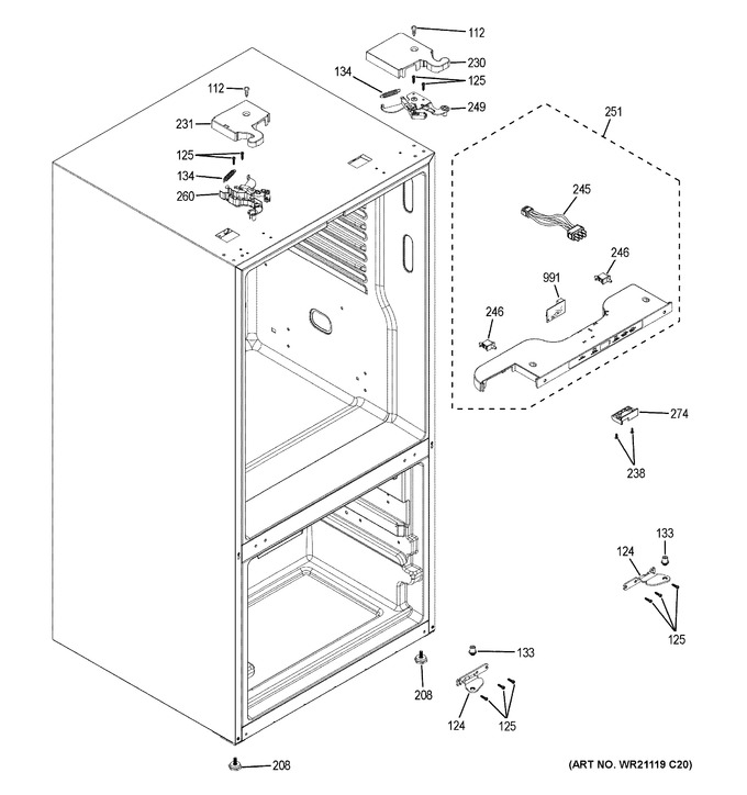 Diagram for XFE26JSMKFSS