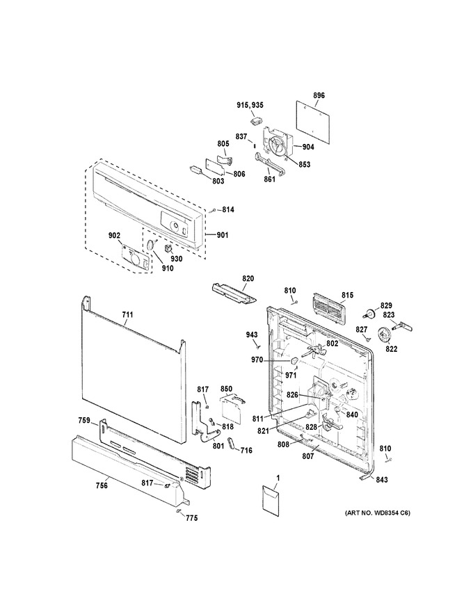 Diagram for GSD2100V70WW