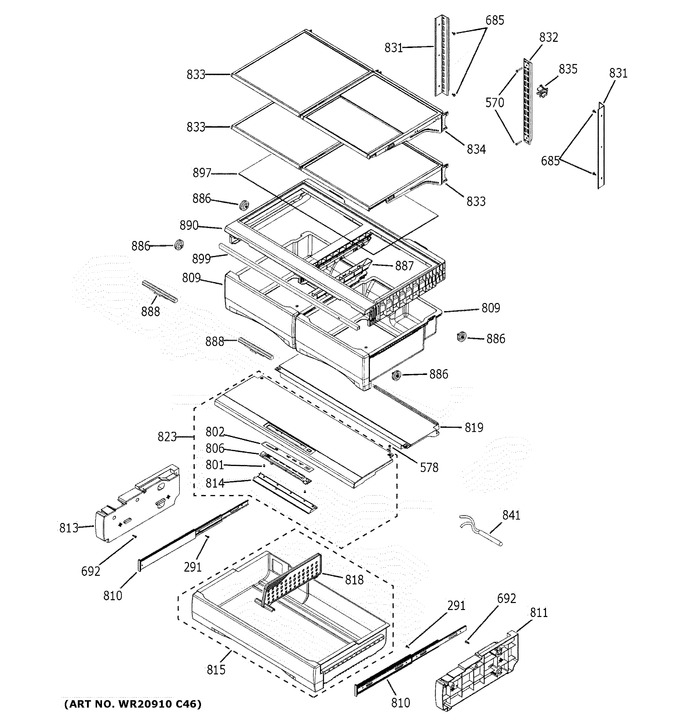Diagram for PYE22KMKQES
