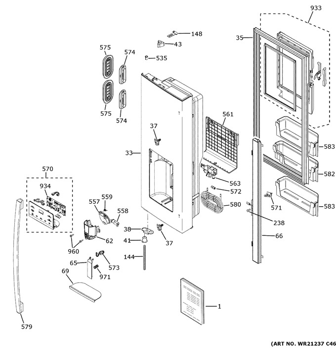 Diagram for GFE26JEMTFDS