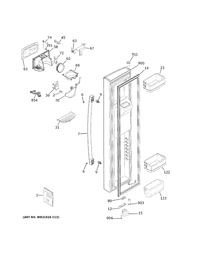 Diagram for GSS25CGHWCBB