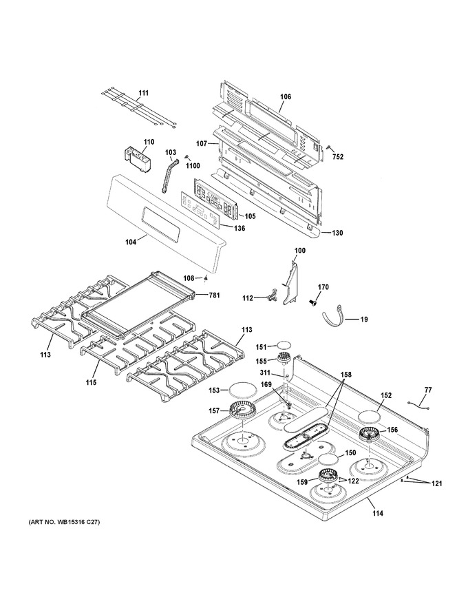 Diagram for JGBS66EEK5ES