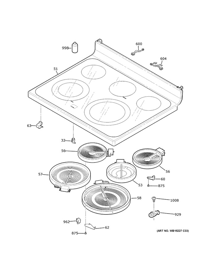 Diagram for JB735EP4ES
