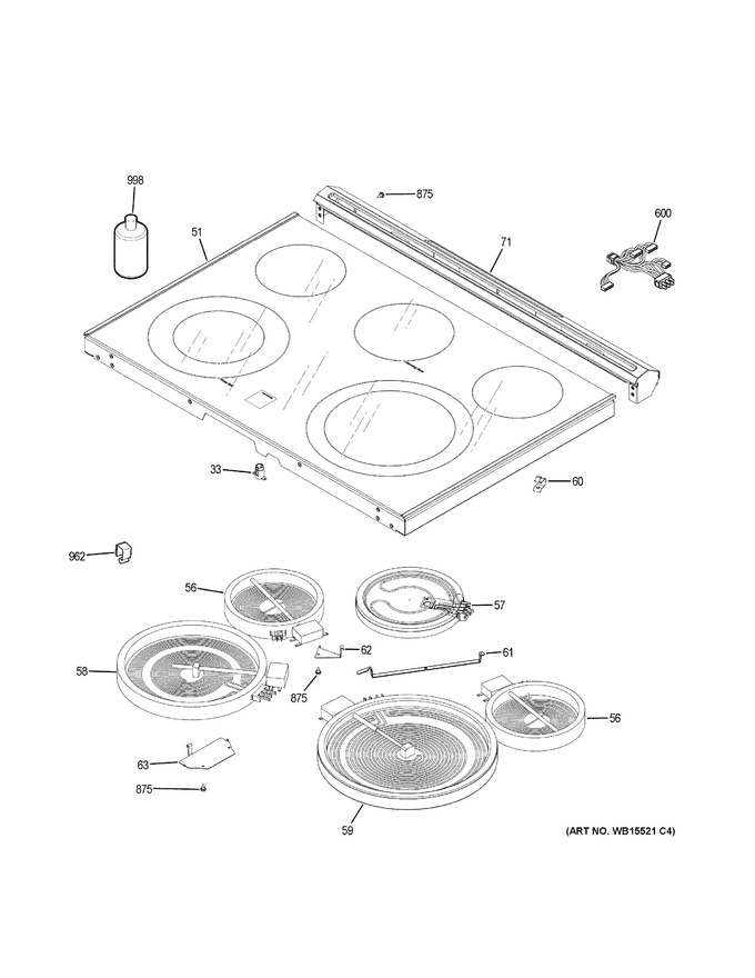Diagram for JS760EP5ES