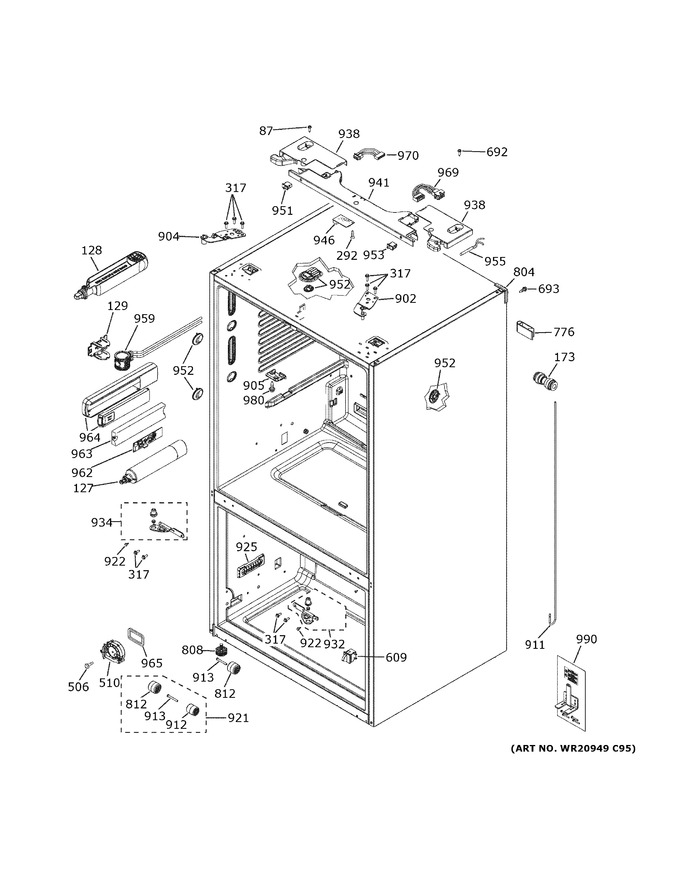 Diagram for PYE22KYNHFS