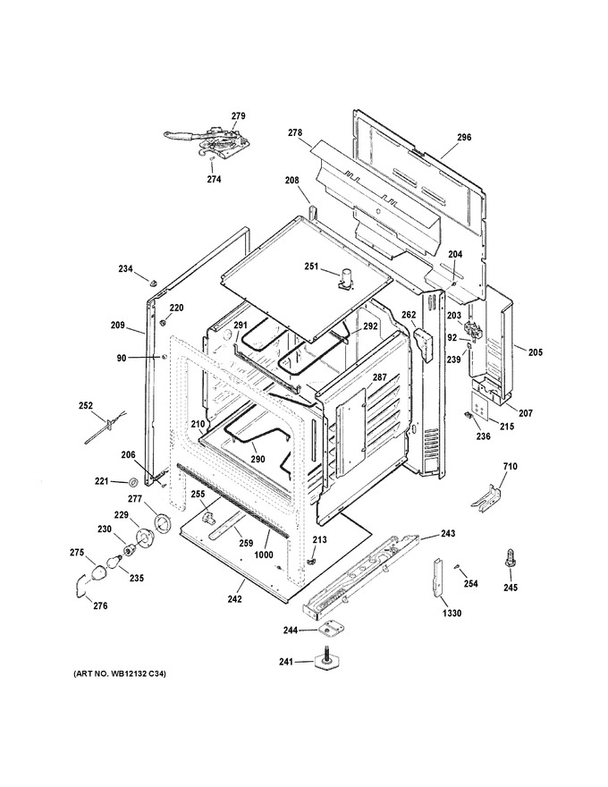 Diagram for JB256DM4BB