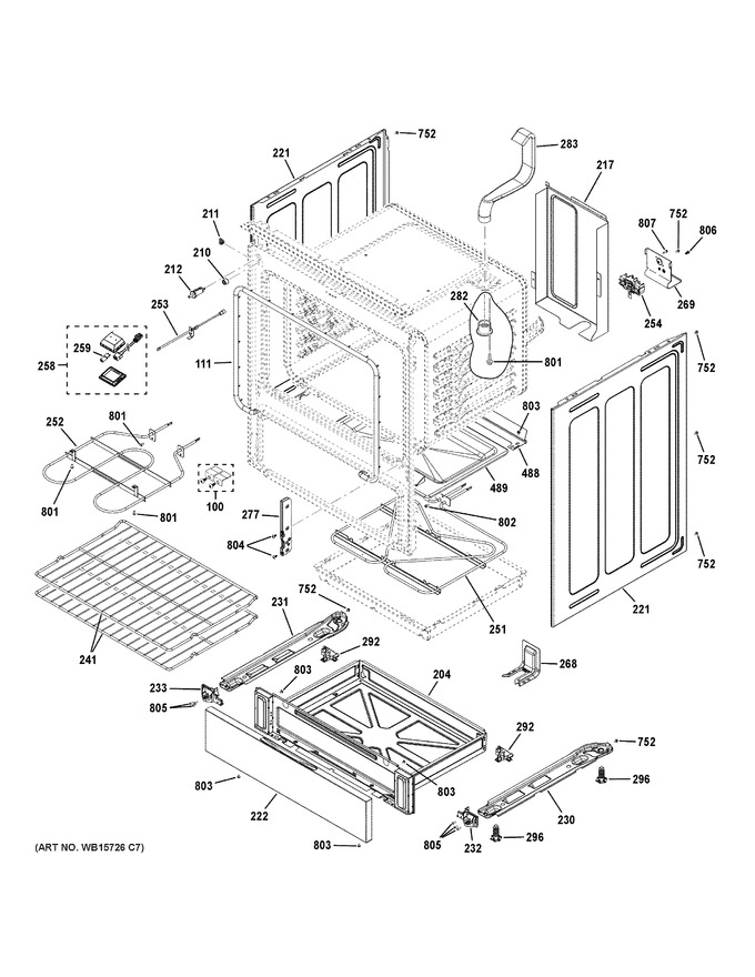 Diagram for GRF600AV1SS