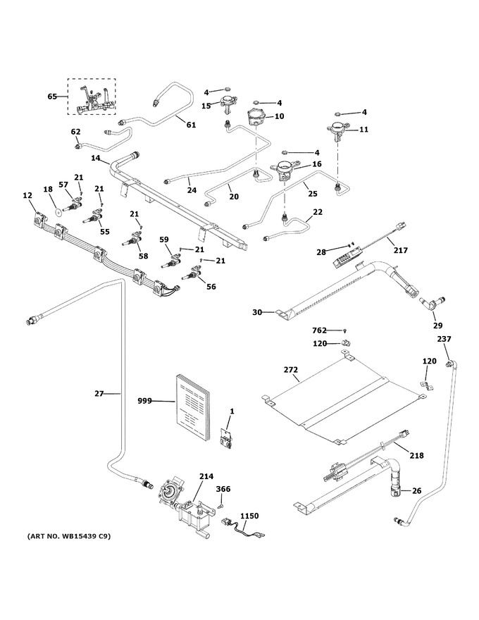 Diagram for PGB935YP3FS