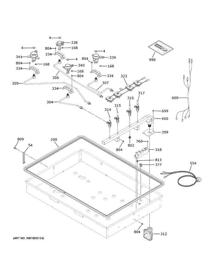 Diagram for JGP3030DL3BB