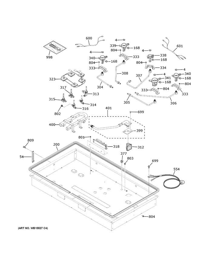 Diagram for JGP3036DL4BB