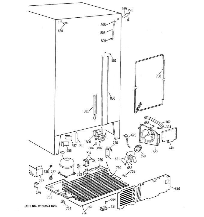 Diagram for CSK27PFXDAA