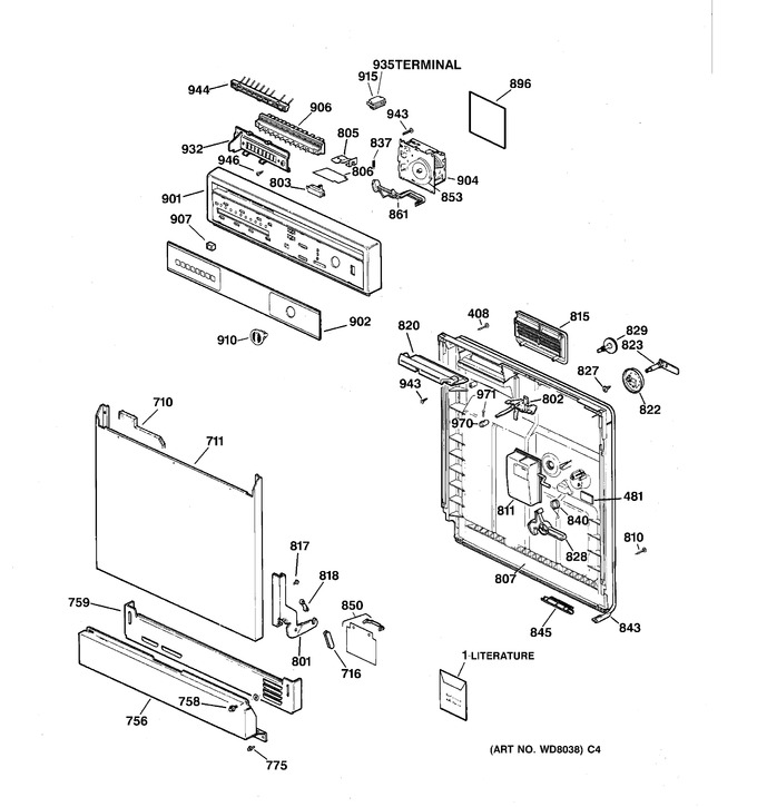 Diagram for GSD3920C02BB